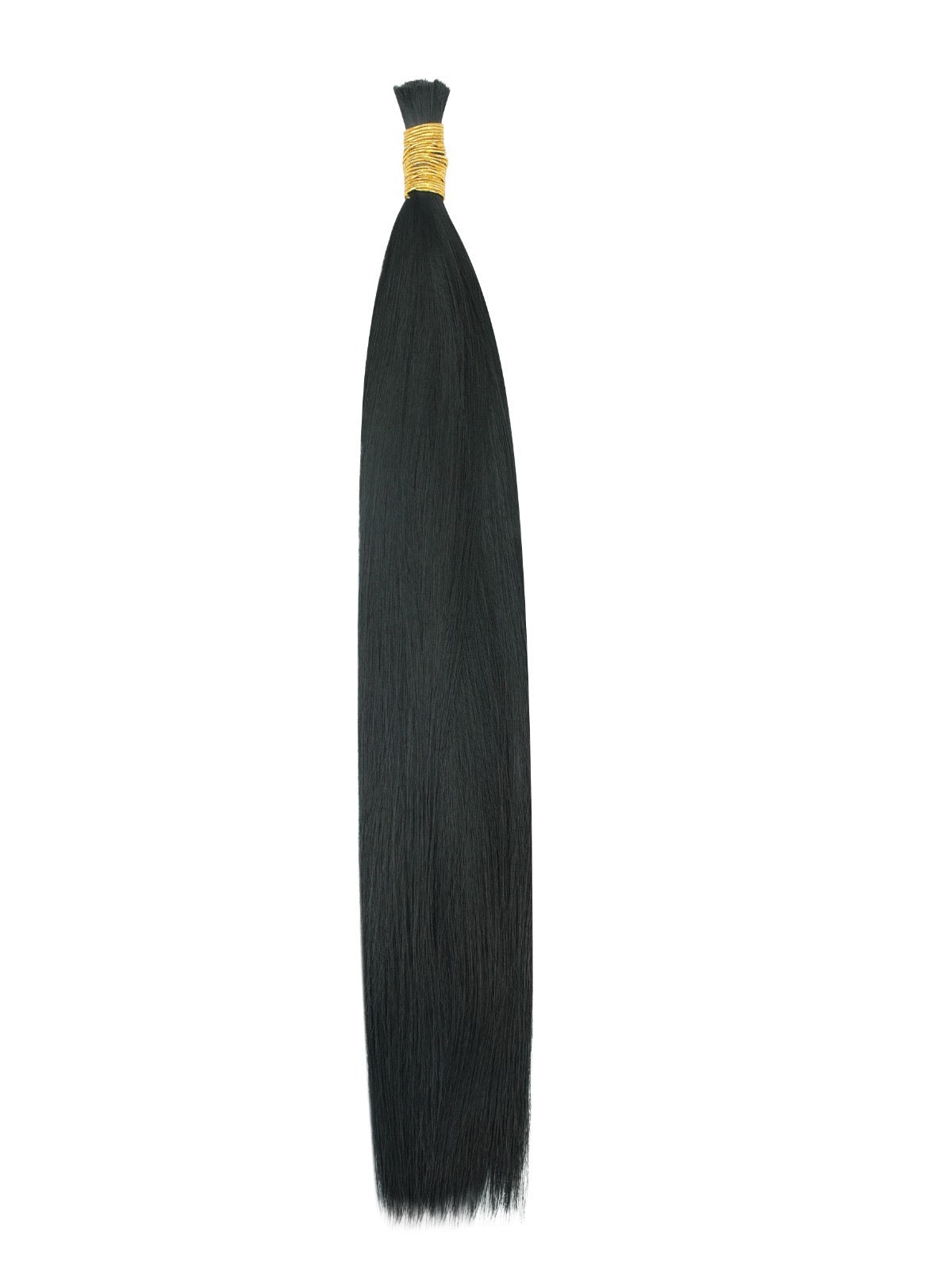 Rich Black Straight Premium Braiding Hair Extension