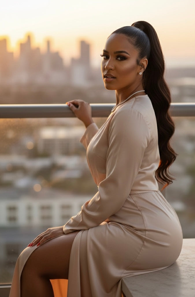 How to Create Hyper-Realistic Holiday Hair Photos With AI (Belle Société DSLR Prompt Guide)