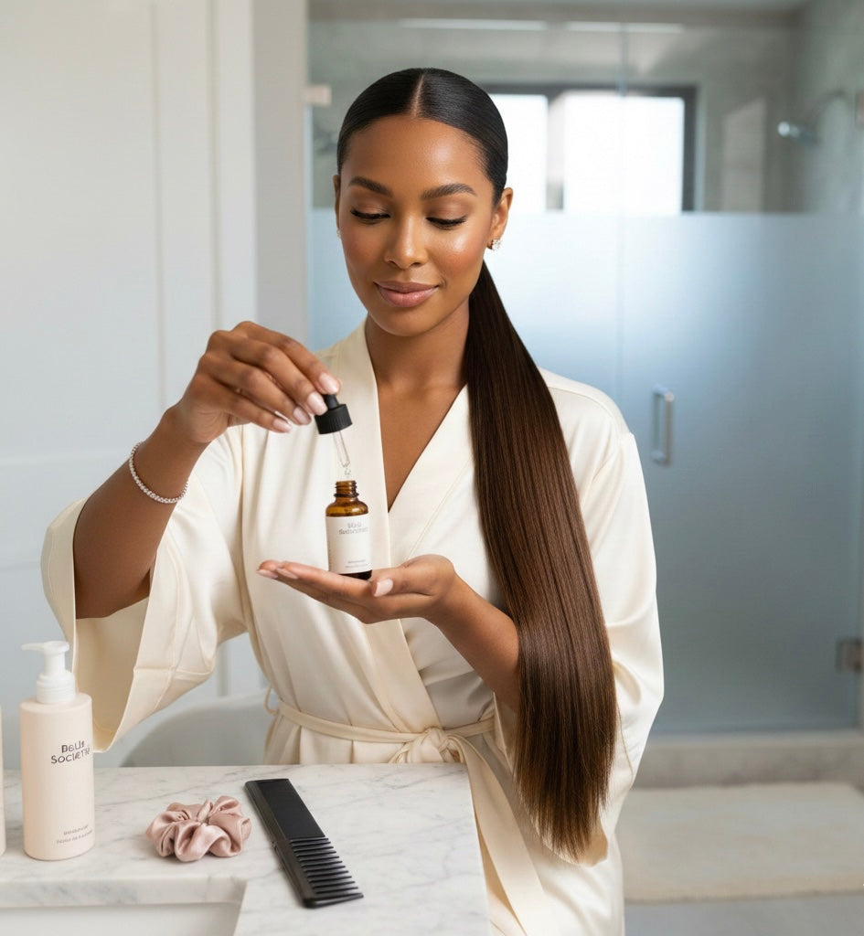 How to Prevent Tangling in Hair Extensions During Winter (Belle Société Expert Guide)