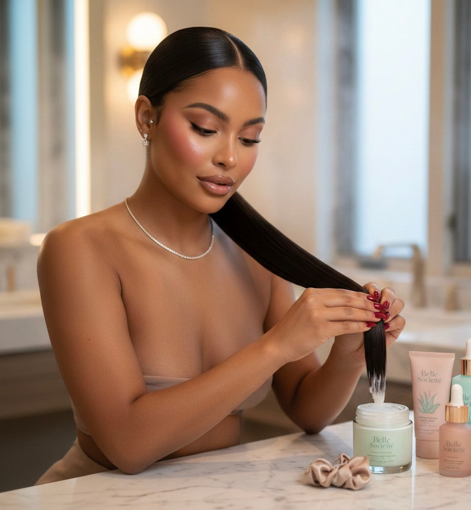 Why Hair Extensions Get Stiff in the Winter — And How Belle Société Keeps Them Silky