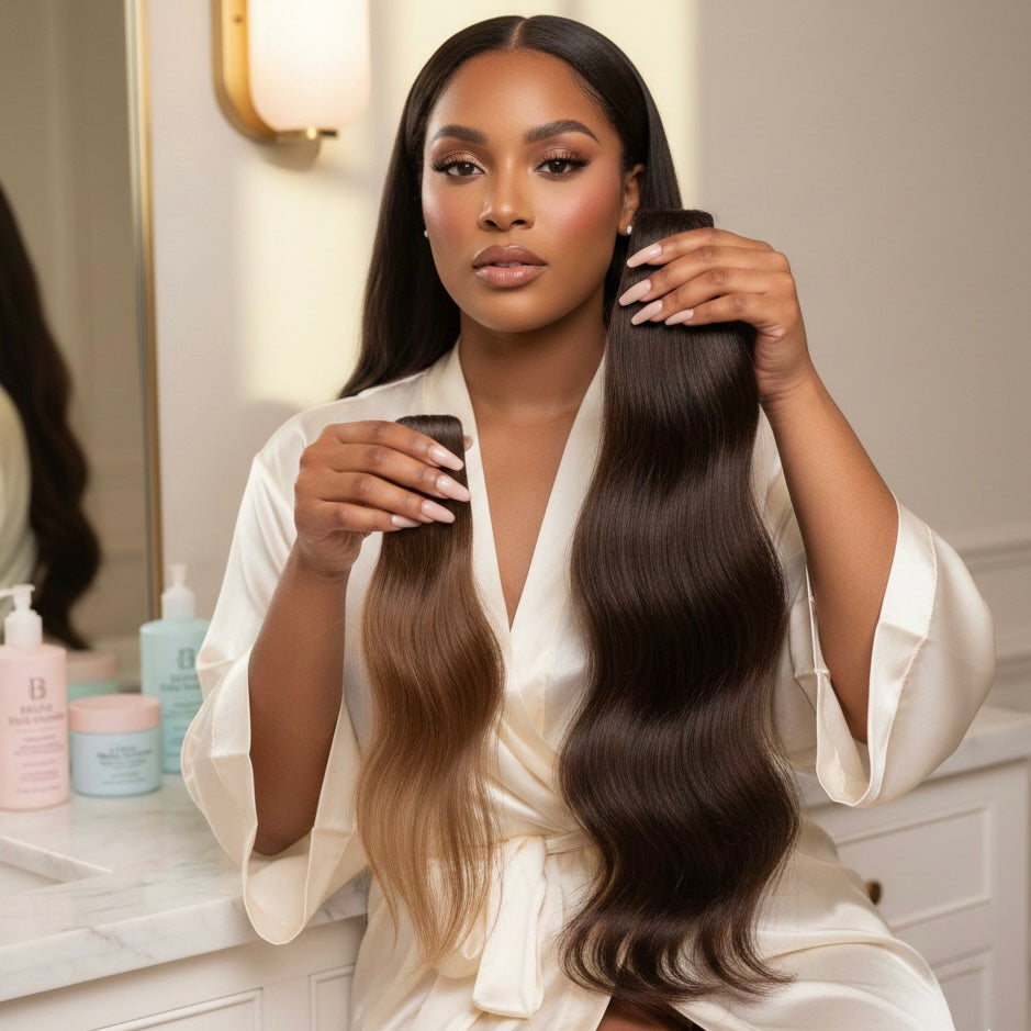 Why Hair Extensions Thin Out — And How Belle Société Stays Full, Thick, and Luxurious
