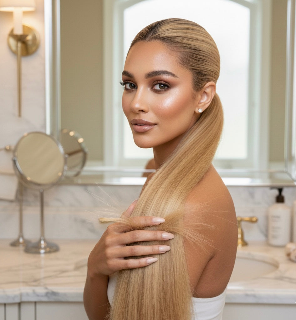 Why Hair Extensions Get Frizzy — And How Belle Société Keeps Yours Smooth, Soft, and Silky
