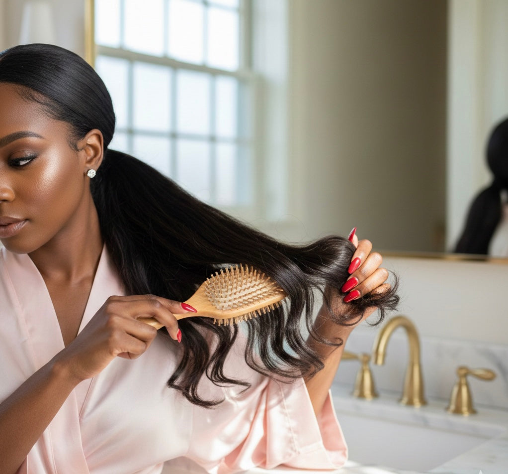 How to Stop Hair Extensions From Tangling — The Clean Beauty Fix for Soft, Smooth, Belle Société Hair