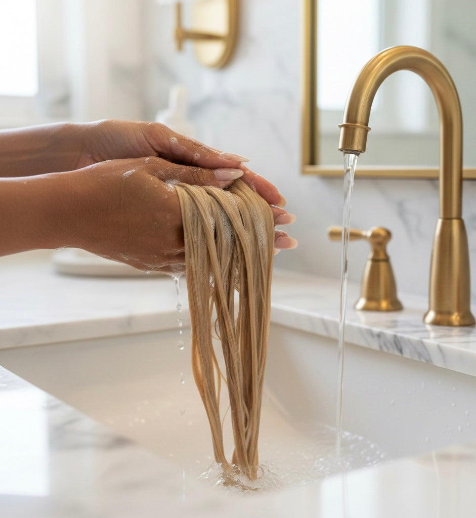 Should You Wash Hair Extensions Before Installing? The Clean Beauty Prep Guide for Perfect Sew-Ins & Wigs