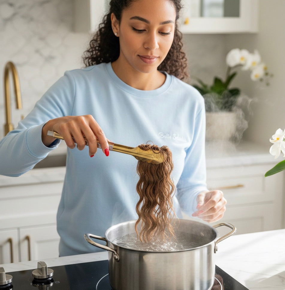 How to Revive Old Bundles: The Belle Société Clean Beauty Method to Bring Hair Back to Life