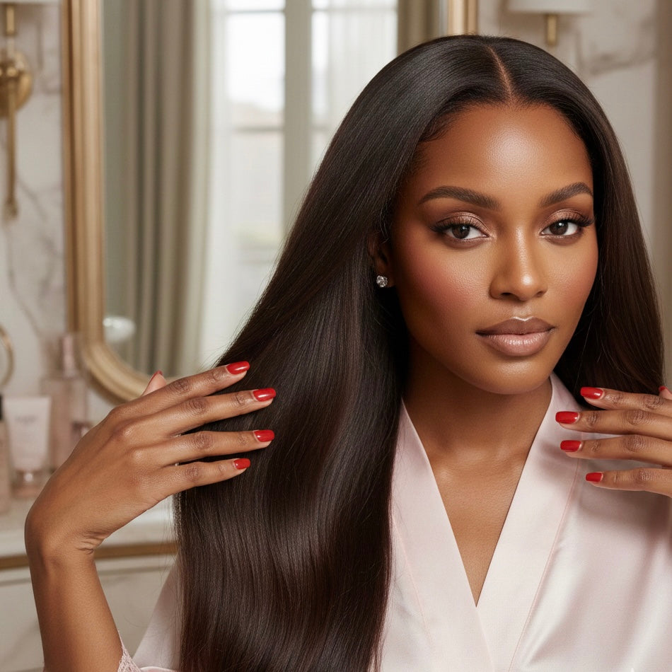 How to Blend Your Leave-Out Seamlessly With Extensions — The Belle Société Clean-Beauty Method