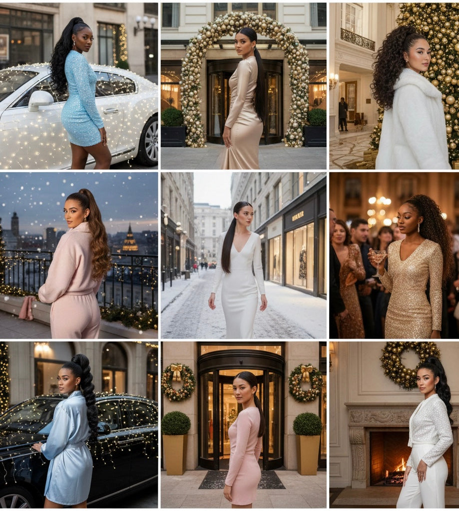 How to Create a Holiday Beauty Moodboard Using AI (Belle Société Soft-Life Glam Guide)