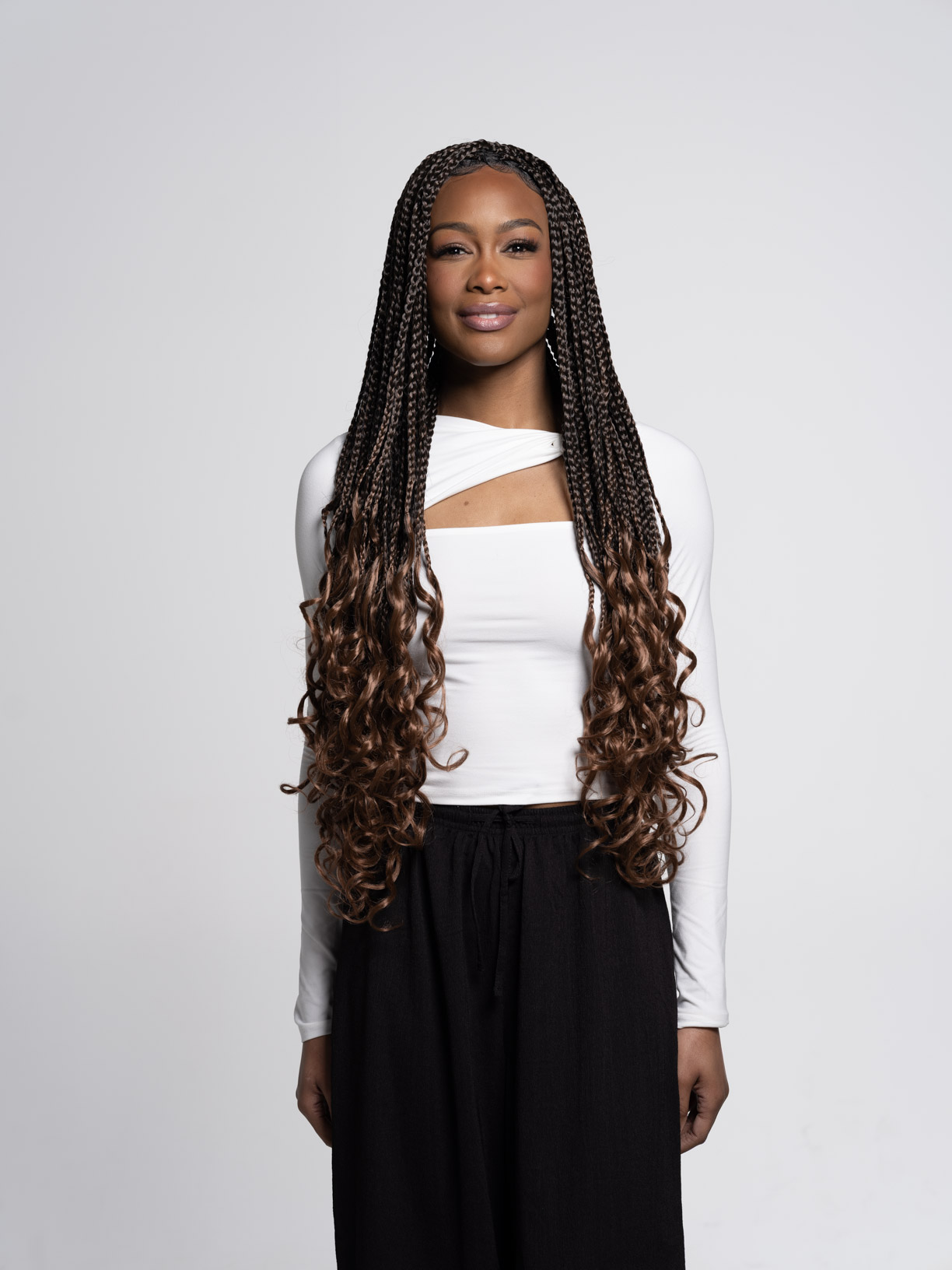 Rich Ombre Deep Wave Premium Braiding Hair Extension