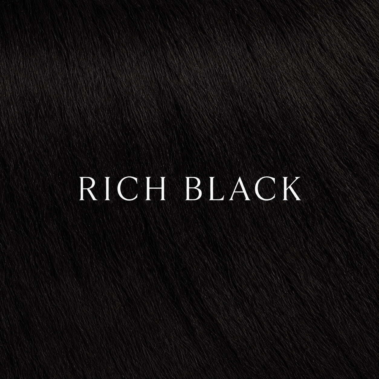 Rich Black Kinky Straight Premium Ponytail